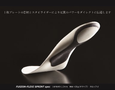 スポーツインソール「フュージョンフレキシーSPRINT」 中敷き[030M08]