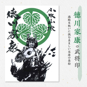 織田信長武将印・豊臣秀吉武将印・徳川家康武将印3枚セット [063K05]