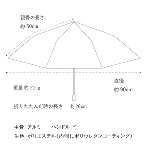 UVカット竹傘　折りたたみ傘　紫外線99.9％カット　晴雨兼用　男女兼用 [089D01] 折りたたみ傘 日傘 雨傘 晴雨兼用傘 UVカット傘 普段使い傘 置き傘
