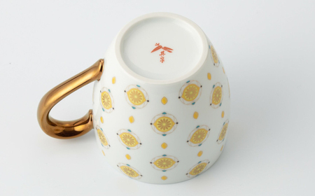 【有田焼】【其泉】くだものシリーズ れもん マグカップ / 佐賀県 / 株式会社賞美堂本店 [41APAQ010]