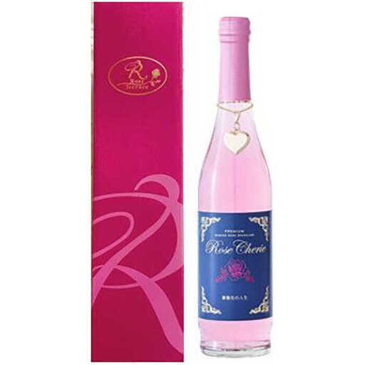 【バラの香りにつつまれるお酒】ローズシェリエ G 500ml / 佐賀県 / 株式会社Rose [41AAAS005]