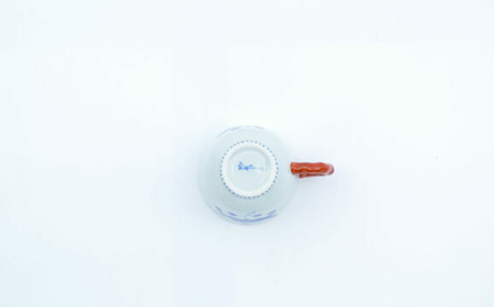 【ロマ佐賀】【有田焼】見込牡丹 マグカップペア / 焼物 コップ マグカップ 焼き物 / 株式会社まるぶん [41APCD012]