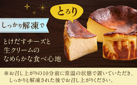 【ロマ佐賀】【自社累計販売個数20万個突破！】バスクチーズケーキ【米粉】 4号（12cm） / 株式会社ユニコ [41AAAF009]