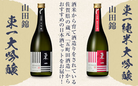 東一 大吟醸・純米大吟醸 セット 720ml×2本 / 佐賀県 / 有限会社嬉野酒店 [41AIAA001]