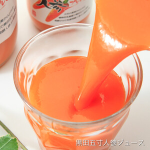 お試し!!黒田五寸人参ジュース180ml 10本セット