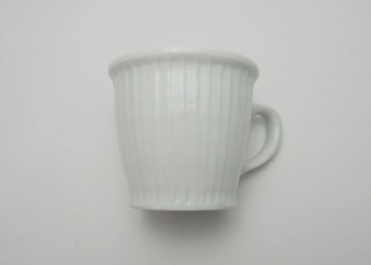 【波佐見焼】手彫りのマグカップ 草林彫り 【西海陶器】 １ 11685
