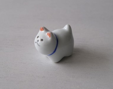 【波佐見焼】かわいい犬の箸置５個組  【西海陶器】５ 04748