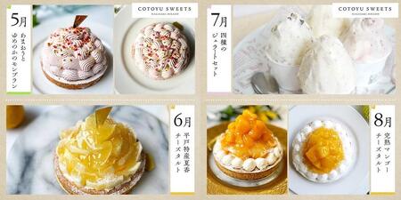 【全12回定期便】「贅沢スイーツが毎月届く！」大人のスイーツ 定期便/ 心優 －Cotoyu Sweets－