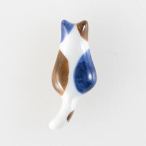 【波佐見焼】箸置き5個組 　猫　ミケ 【西海陶器】 ５　40494