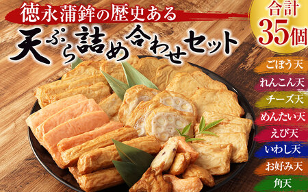 徳永蒲鉾の歴史ある 天ぷら 詰め合わせ セット 9種 てんぷら | 熊本県