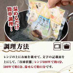 おおいたの恵みハンバーグ(計1.6kg・160g×10個)牛肉 豚肉 肉 デミグラスソース おかず 小分け 個包装 温めるだけ 【ng002】【全国農業協同組合連合会 大分県本部】