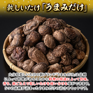 乾しいたけ 「うまみだけ」 (計400g・80g×5袋) きのこ 椎茸 大分県産 【opst002】【大分県椎茸農業協同組合】