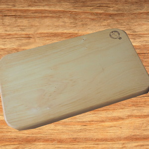 銀杏のまな板 耐水加工 (L37×W22×T2.2cm) 台所 キッチン 調理道具 調理 料理 日用品 銀杏材 銀杏 【opbs004】【くにさき六郷舎】