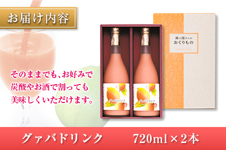 □宮崎果汁　グァバドリンク2本セット(合計1.44L)