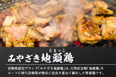 ◆みやざき地頭鶏炭火焼セット(合計450g)