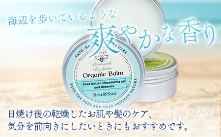 全身に使える オーガニック万能バ―ム 『海』 30g 1個 保湿 艶出し