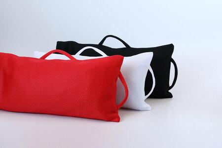 リ:フラフィークッション ショートタイプ【2個セット】 カラー(レッド、イエロー、ブルー、ブラック、オレンジ)