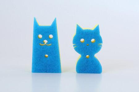 ウレタンスポンジ ツルスポ イヌネコスポンジ 【6個セット】