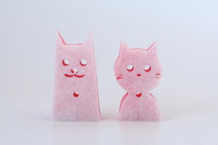 ウレタンスポンジ ツルスポ イヌネコスポンジ 【6個セット】