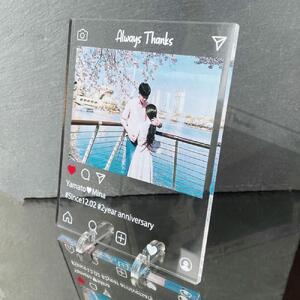 【 SNS風フォトフレーム 】