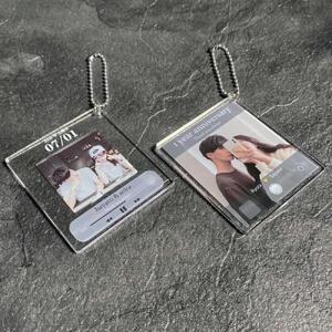 【SNS風フォトフレームVol.2 スタンド/キーホルダー 】