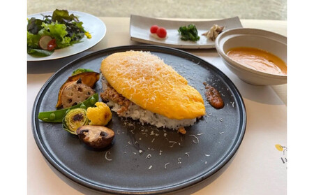 「NOU cafe ぼっか」ランチセットお食事券(デザート付)