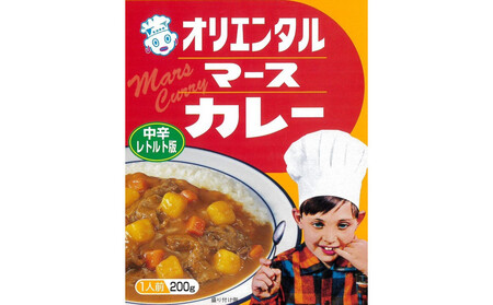 ☆オリエンタルなつかしのカレー&ハヤシセット(3種類9個+オリジナルスプーン付)