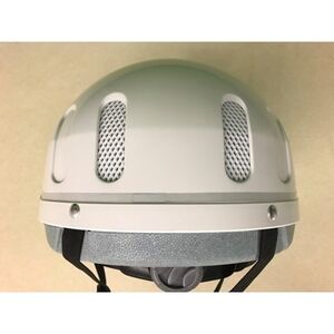 自転車用ヘルメット　TV型　Mサイズ　帽体色白【1208904】