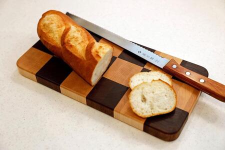 エンドグレインカッティングボード <Ichimatsu>ミニ【削り直し無料】