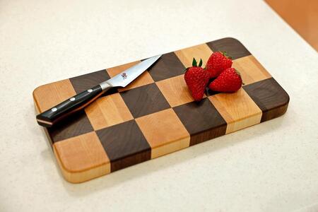 エンドグレインカッティングボード <Ichimatsu>ミニ【削り直し無料】