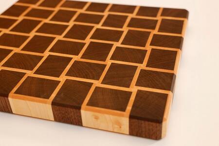 エンドグレインカッティングボード <Kuzushiウォルナット type01>【削りなおし無料】