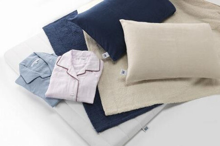 【お米1kg付】エアウィーヴ ピロー S-LINE × ピローケース ソフトタッチ ネイビー