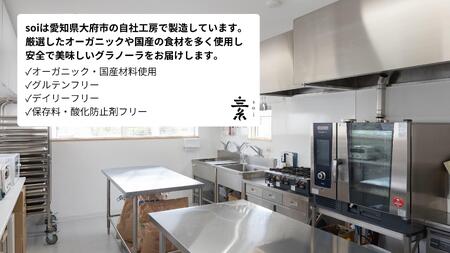 soi グラノーラ５種×２袋（素意・加加阿・苺・甘蕉・柚子）