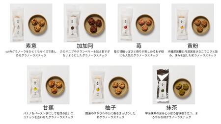 【つぶ】 グラノーラスナック7種BOX