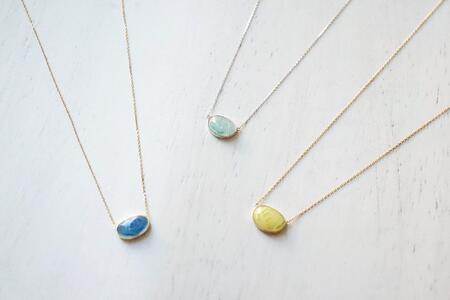 【七宝ジュエリー】K10 キャンディ ネックレス - ギフト包装付き -