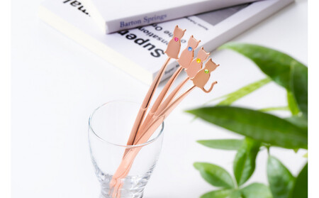 【誕生石ブックマーカー】＜12月 タンザナイト＞ 猫しおり 読書 おしゃれ 敬老の日 父の日 ブックマーク 栞 ねこ ギフト