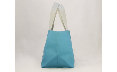 HASSIN＆MU-TAオリジナルトートバック【カラー：ターコイズブルー】