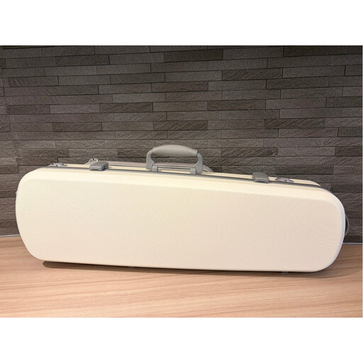 【人気！高評価】ヴァイオリン用ハードケース SUZUKIオリジナル ＜カラー：ミルキーホワイト＞