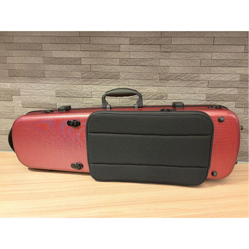 【人気！高評価】ヴァイオリン用ハードケース SUZUKIオリジナル ＜カラー：ワインレッド＞