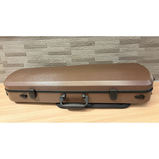 【人気！高評価】ヴァイオリン用ハードケース SUZUKIオリジナル ＜カラー：チョコブラウン＞