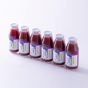 ぶどう１００％ジュース・飲みきりサイズ６本セット