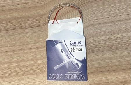 チェロ弦 スズキオリジナル【size:4/4-3/4共通】