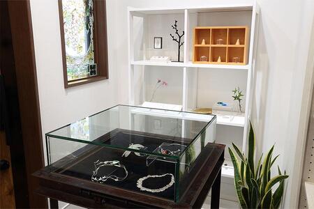 K18 極細スジ リング（ハンドメイド）【1号】