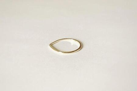 K10 しずく型リング