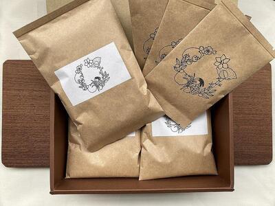 フェアトレードコーヒー　４種飲み比べセット（粉）