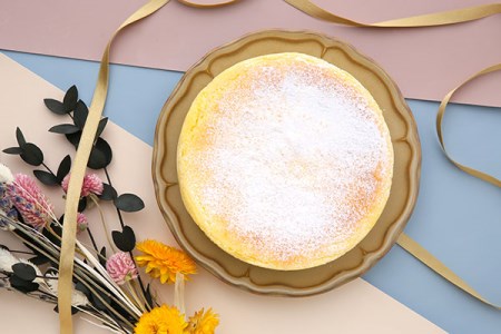 【Le Lis】ふわとろチーズケーキ // デコレーションケーキ 芸術ケーキ