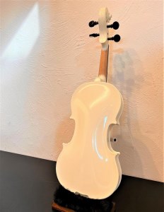 【カラーバイオリン Premiumホワイト】 //バイオリン カラーバイオリン