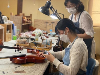 バイオリン製作体験＆工房見学 【シングルチケット】 // バイオリン バイオリン体験  