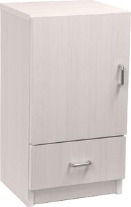 [№21-0801]ペット用木製キャビネット  PW-01（白・木目）