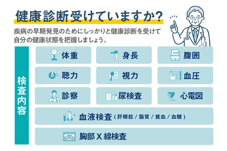 さわやか内科クリニック 一般健康診断 受診券(1枚)(1592)